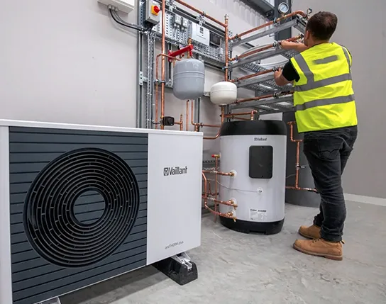 Commercial Heat Pump Installation in Philadelphia PA 544 x 429 | Offering specialized restoration of Commercial HVAC systems in Texas