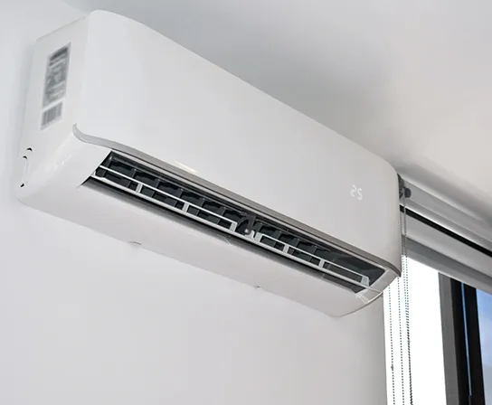 Local Single Room Ductless System Setup in Philadelphia 544 x 448 | Offering specialized restoration of Commercial HVAC systems in Texas