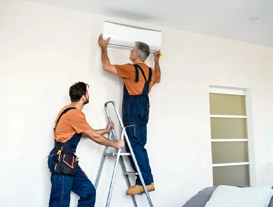 New Construction AC Installation in Philadelphia 544 x 414 | Offering specialized restoration of Commercial HVAC systems in Texas